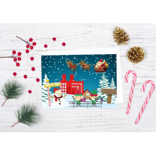 North Pole Personalised Letter From Santa